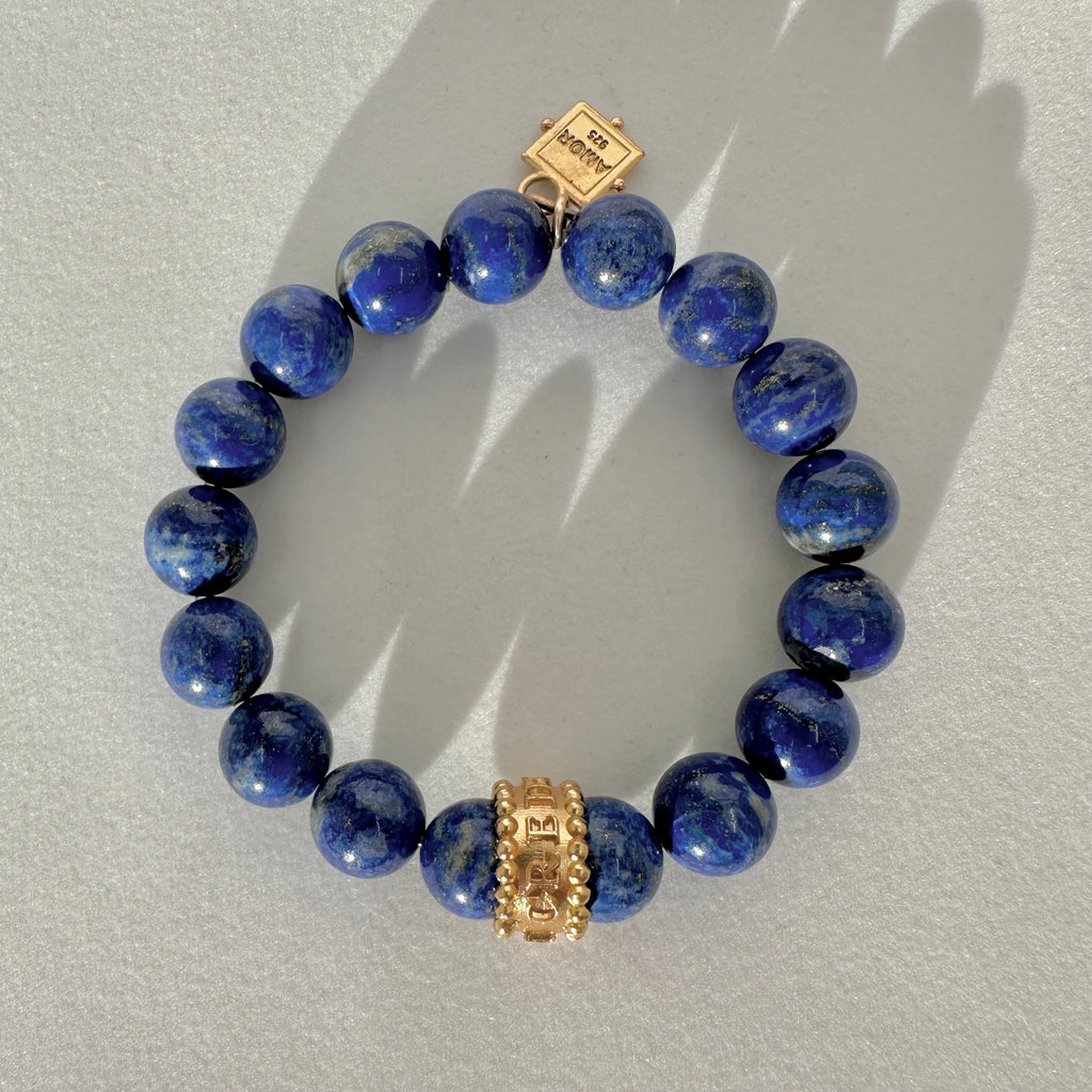 Trutina Lapis Lazuli Gemstone Bracelet – Studio Fortitudo